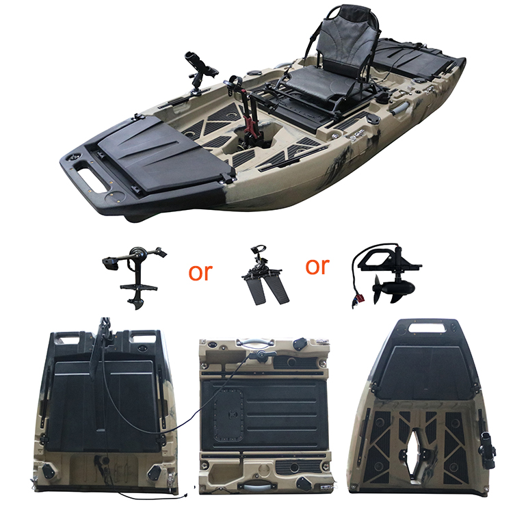 Fishing Kayak Sit In - 10-футовый модульный каяк для рыбалки Sit-On-Top,
