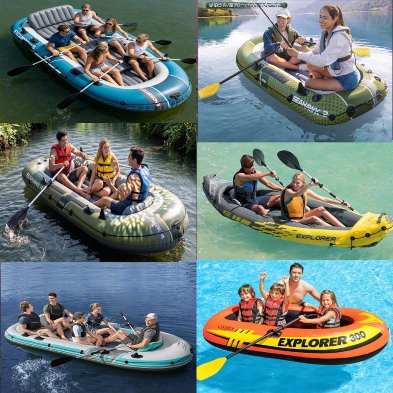 Прочный надувной каяк для рыба – обзор и цена Fishing Kayak Inflatable