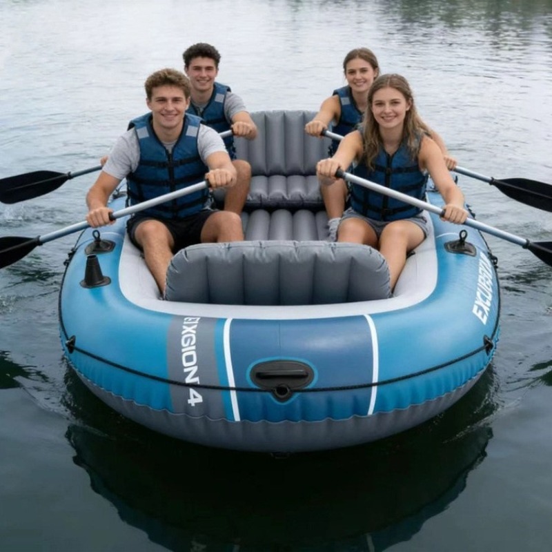 Прочный надувной каяк для рыба – обзор и цена Fishing Kayak Inflatable