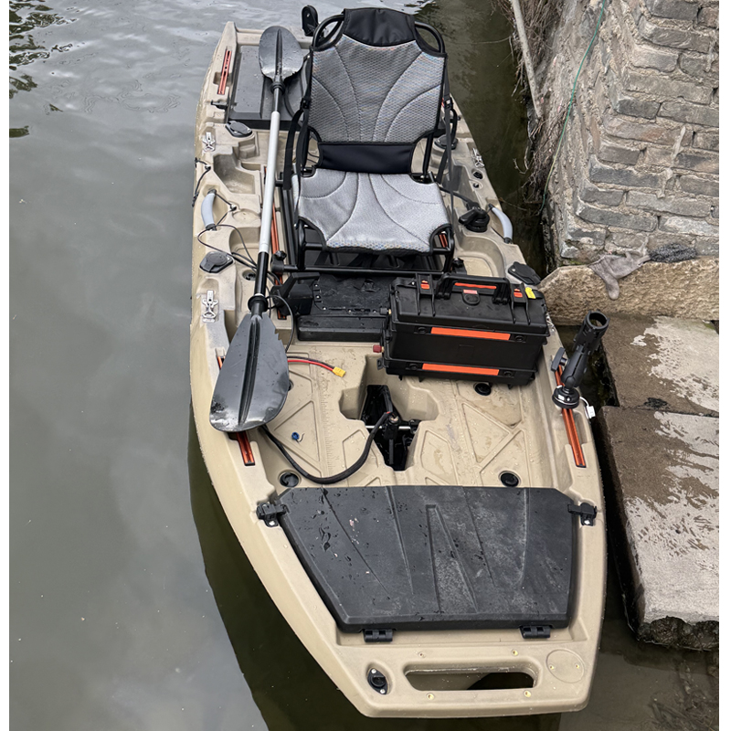 10-футовый модульный каяк для  – обзор и цена Fishing Kayak Pedal Drive