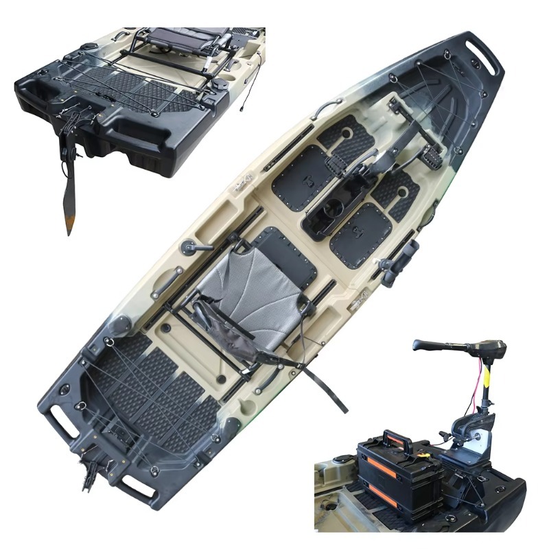 Одноместный моторизованный мор – обзор и цена Fishing Kayak Sit In